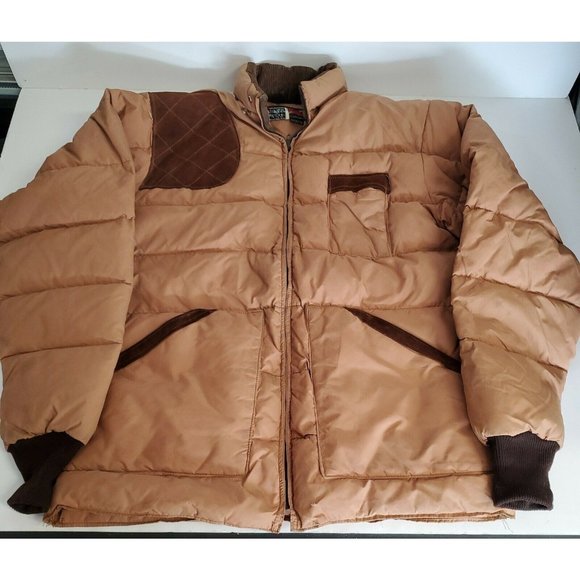Vintage 10x America's Finest Sport Clothing Hunting Jacket Size L Goose Down - Picture 1 of 12